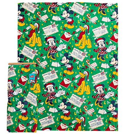 Northwest Disney Mickey Mouse Dear Santa Silk Touch Throw at Tractor Supply  Co.