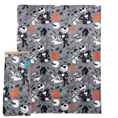 Northwest Disney Nightmare Before Christmas Best Friends Silk Touch Throw