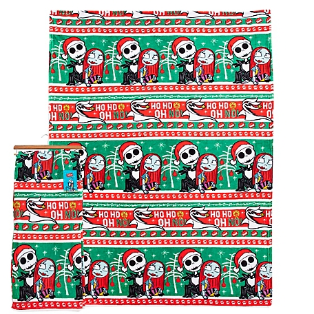 Northwest Disney Nightmare Before Christmas Ho Ho Oh No Silk Touch Throw at  Tractor Supply Co.