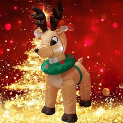 Image showing  4 ft. Reindeer Inflatable