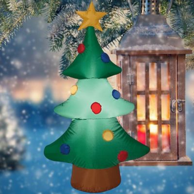 Image showing  4 ft. Christmas Tree Inflatable Christmas Decoration