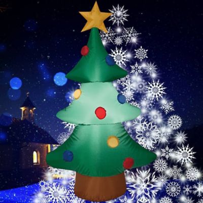 Image showing 5 th SUPERHUNTER 4 ft. Christmas Tree Inflatable Christmas Decoration