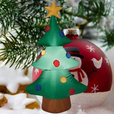 Image showing 7 th SUPERHUNTER 4 ft. Christmas Tree Inflatable Christmas Decoration