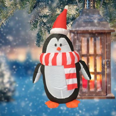 Image showing 5 th SUPERHUNTER 4 ft. Penguin Inflatable