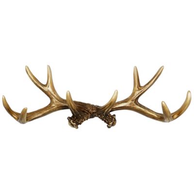 Red Shed Wall Hanging Antlers