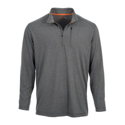 Ridgecut Men's Active 1/4-Zip Long-Sleeve T-Shirt