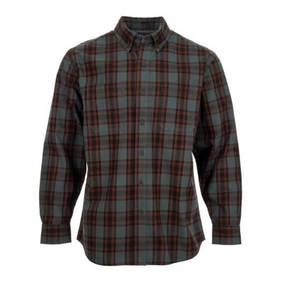 Ridgecut Men's Heavy Flannel Long-Sleeve Work Shirt