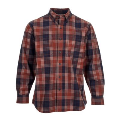 Ridgecut Men's Heavy Flannel Long-Sleeve Work Shirt