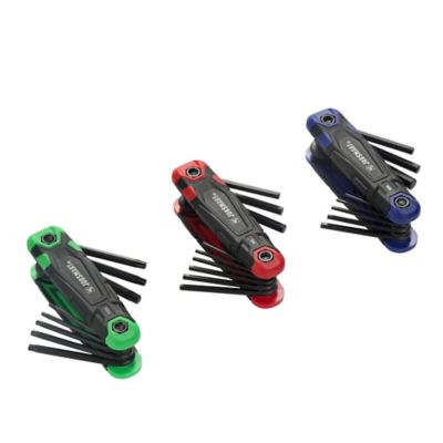 Image showing  25 pc. SAE Folding Hex Key Set