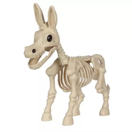 Red Shed 23" Donkey Skeleton Halloween Decoration Halloween Statues