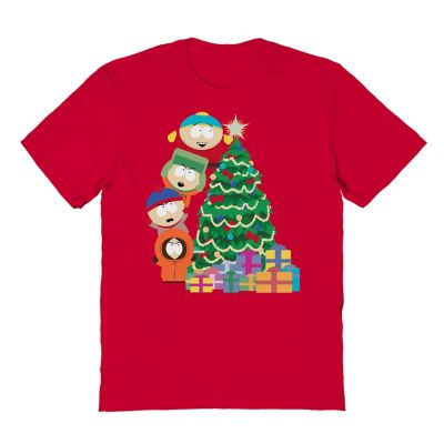 South Park Decorating Christmas Tree Holiday T-Shirt