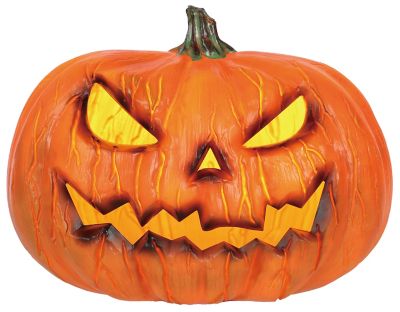 New! Red Shed 9 in. Eerie Pumpkin Halloween Decoration