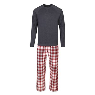 Blue Mountain Men's Plaid PJ Set