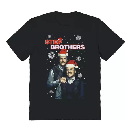 Step Brothers Christmas Portrait Holiday Christmas T-Shirt Men's T-Shirts