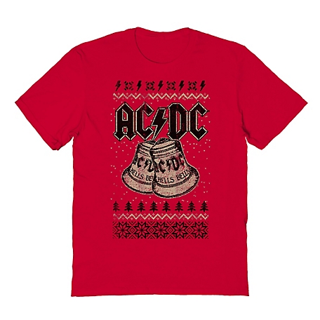 ACDC Xmas Music Bells Holiday Christmas T-Shirt
