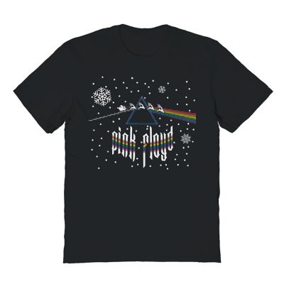 Pink Floyd Prism Snow Music Holiday Christmas T-Shirt