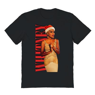 Whitney Houston Xmas Holiday Christmas Hat T-Shirt