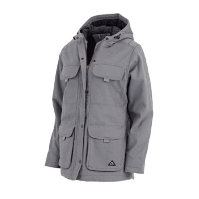 Image showing  Women's Quilted Fleece-Lined Sand Duck Barn Coat