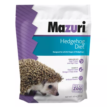 Mazuri Pelleted Hedgehog Food 8 oz Bag Hedgehog Food