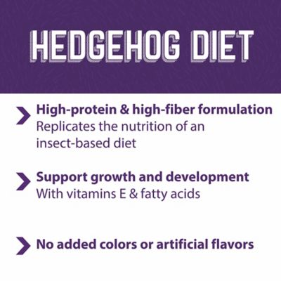 Image showing  Pelleted Hedgehog Food, 8 oz. Bag