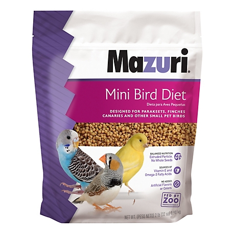 Mazuri Mini Bird Food, 2 lb. Bag