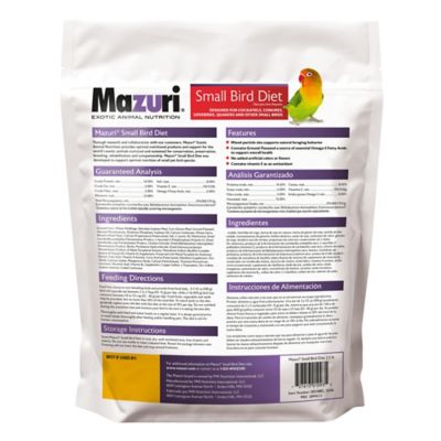 Image showing  Small Bird Food, 2.5 lb. Bag