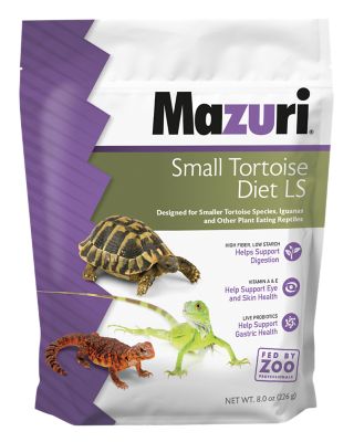 Mazuri Small Tortoise LS Low Starch Food, 8 oz. Bag