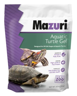 Mazuri Aquatic Turtle Gel Food, 8 oz. Bag