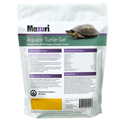 Image showing  Aquatic Turtle Gel Food, 8 oz. Bag