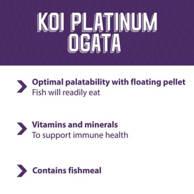Image showing 5 th Mazuri Koi Platinum Ogata Food, 20 lb. Bag