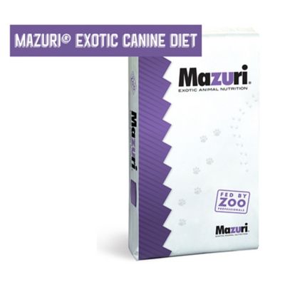 Mazuri Exotic Canine Large Breed All Life Stages Diet Formula Dry Dog Food, 33 lb. Bag