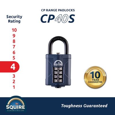 Image showing  4 Wheel Combination Padlock