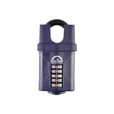 Squire 5 Wheel Combination Padlock - Closed Shackle