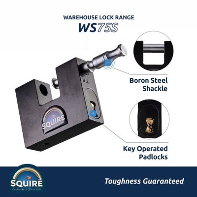 Image showing  Solid Steel Container Padlock