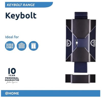 Image showing 6 th Squire Weatherproof Locking Bolt - Key Operated