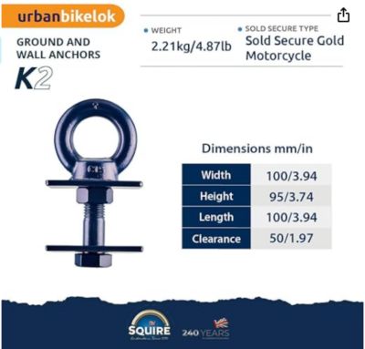 Image showing  Heavy Duty Ground Anchor