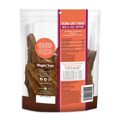 Image showing  Simply Protein for Pets Skin and Coat Support Jerky Tenders Salmon Flavor Dog Treats, 12 oz.