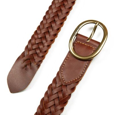 Image showing  Women's Leather Woven Belt,
