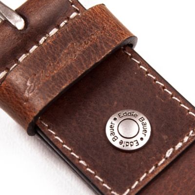 Image showing  Men's Leather Bridle Belt,