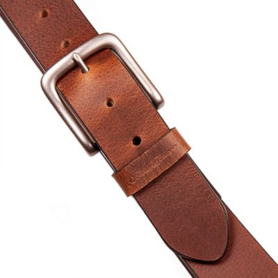 Image showing 3 th Eddie Bauer Men's Leather Bridle Belt,