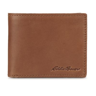 Eddie Bauer Men's Outdoor Leather Bifold