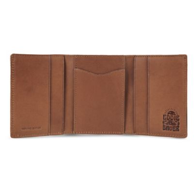 Image showing 5 th Eddie Bauer Men's Outdoor Leather Trifold