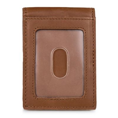 Image showing  Men's Outdoor Leather Front Pocket Wallet