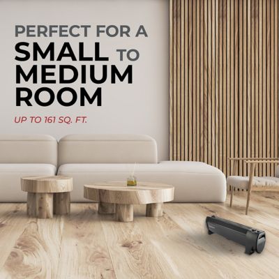 Image showing  Electric 27 in. Convection Baseboard Heater, 161 sq. ft., 5,118 BTU, 750W/1,500W