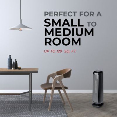 Image showing  23 in. 1500/900W Oscillating Digital Ceramic Tower Heater