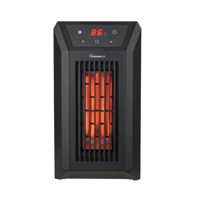 VisionAir 13 in. 1000/1500W Digital 6 Tube Infrared Heater with Remote