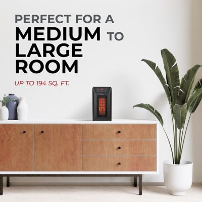 Image showing  13 in. 1000/1500W Digital 6 Tube Infrared Heater with Remote