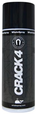 WhaleSpray Crack 4 NDT Black Magnetic Particles, 9 oz. Spray