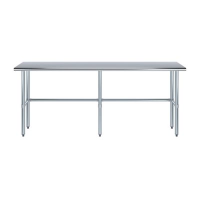 Image showing  14 x 84in. Metal Table with Open Base