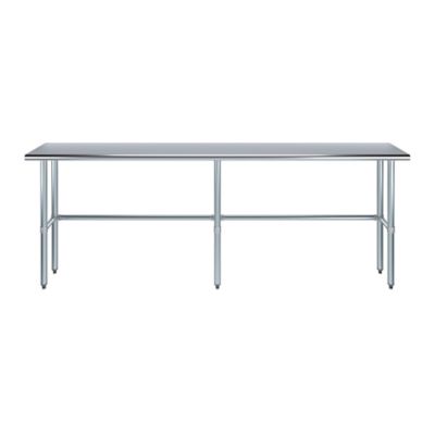 Image showing  14 x 96in. Metal Table with Open Base